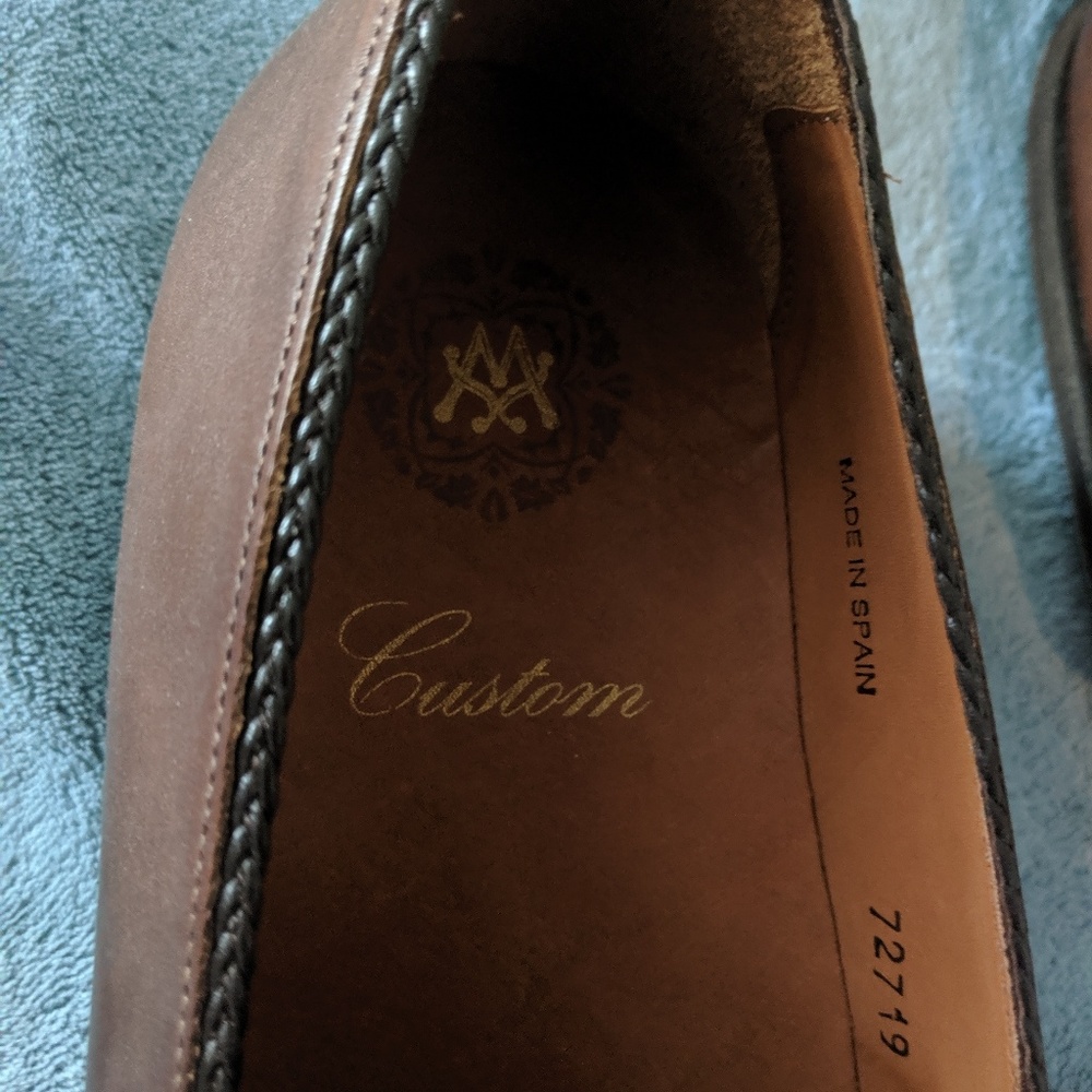 Mezlan Crocodile men's shoe